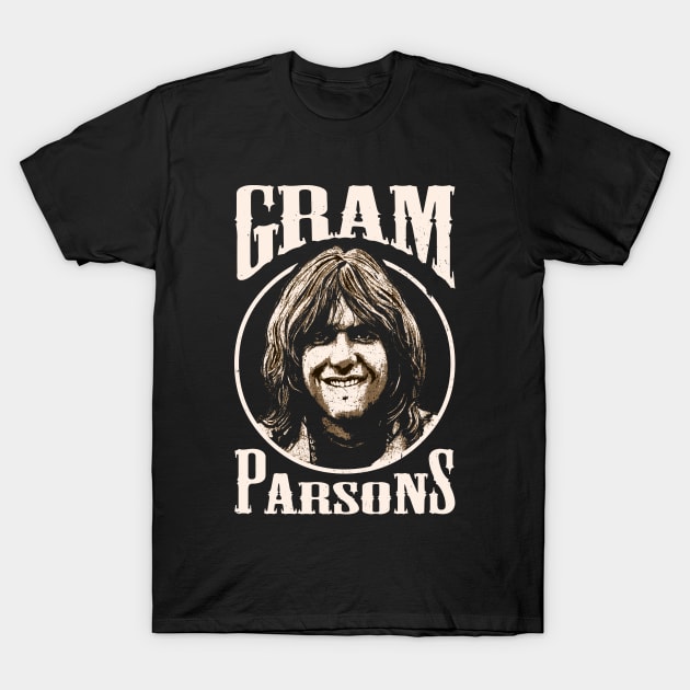 Gram Parsons T-Shirt by VizRad